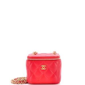 Chanel Classic Vanity Case With Chain #229741C27B